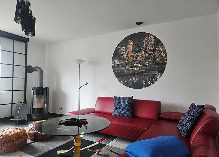 Residence Moai - Exklusiver Rueckzugsort Fuer Geschaeftsreisen - Kostenloser Parkplatz, Wlan, Waschtrockner, Smart Tv, Qbo Essential, Ergonomischer Schreibtisch